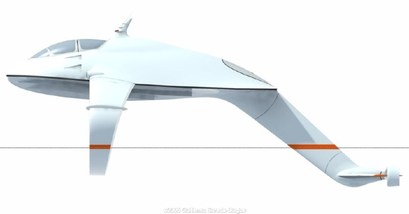 Illustration for article titled Uber Hydrofoil Design Concept Aims to Replace Business Jets